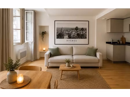 appartement hyères 28.4 m² t-1 à vendre  159 000 €