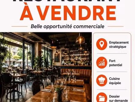 commerce restaurant 90 m²