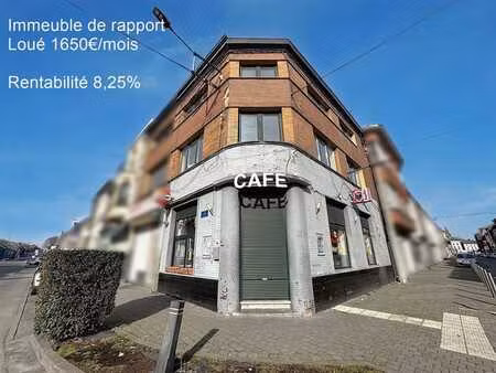 immeuble de rapport à vendre à châtelineau