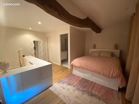 duplex meublé 52 m² – feillens centre – refait à neuf