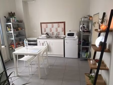 appartement f1 bis meublé proche centre ville chauny