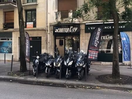 fond de commerce garage deux roue