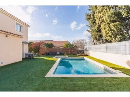 maison t5 sans vis-à-vis de 157m2 + piscine  terrain 547m2 à bois luzy