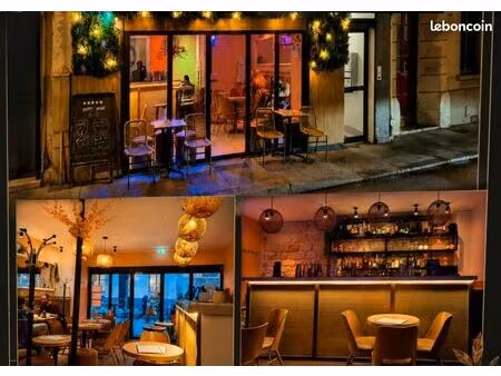 bar licence iv paris 11e – terrasse + logement t2 – faible loyer