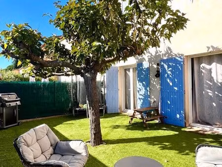 maison 84m2 plan de la tour jardin + garage