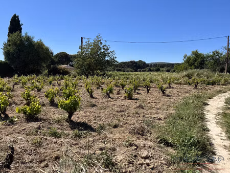 achat terrain 1 580m² le castellet 83330