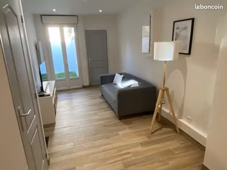 maison meublée avec jardin  terrasse et parking – disponible 10 juillet