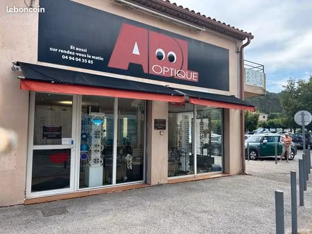 fond commerce optique dans le var