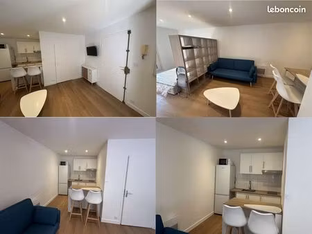 grand studio tout équipé