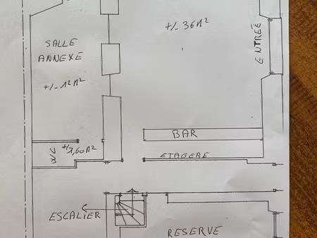a vendre fond de commerce+licence4