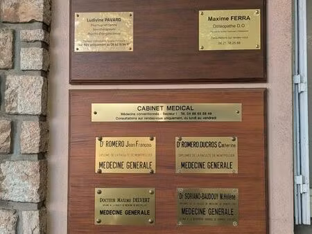 cabinet paramédical