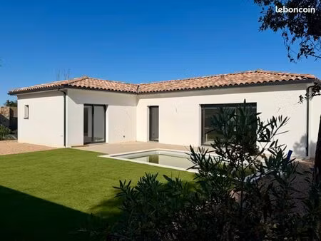maison neuve avec piscine et garage - porto-vecchio