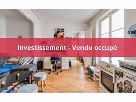 2 pièces vendu occupé / gobelins