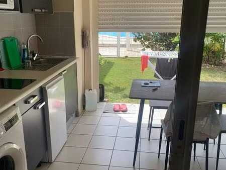 studio 35m² avec jardinet
