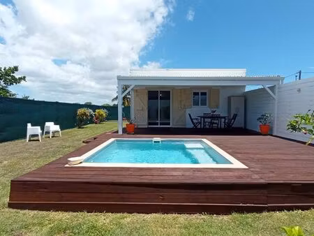 maison meublée 1 chambre + piscine privée (longue durée)