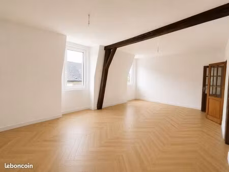 sedan centre – appartement t3 entièrement rénové – 95 m²