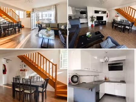 appartement duplex 3 pièces 68m² à pantin