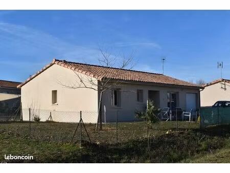 maison plein pied 90m2 avec 3 chambres