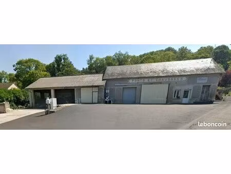 vente de l'ancien centre routier de saignes - 1130 m2 - parcelle zb 71