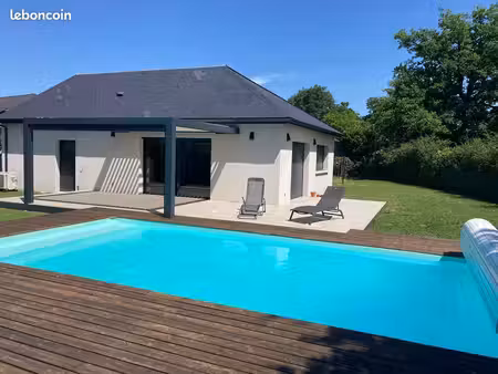 maison plein pied 2021– plain-pied – 119 m2 – piscine – dpe a – 11 km rodez