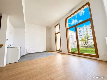 duplex 3p + jardin + parking [proche metro]