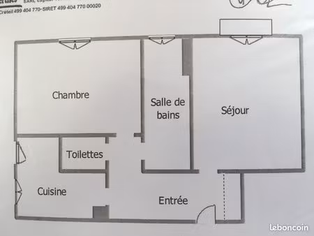 appartement 2p 46m2 (vendu loué)