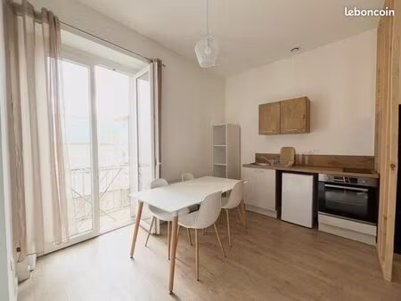 appartement meublé balcon romans proche gare