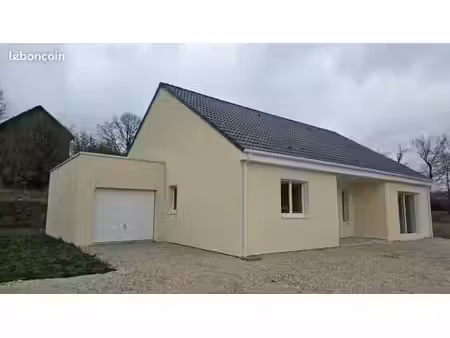 une maison neuve tout compris. cuisine  carrelage  parquet  pac  wc  douche italienne  dou
