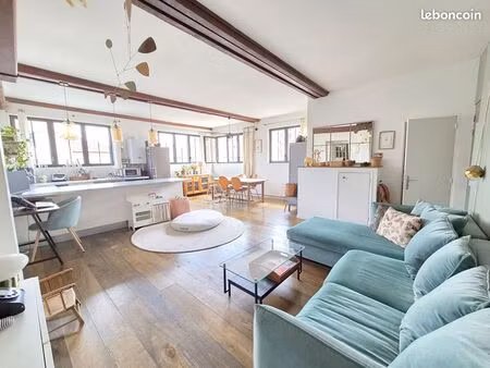 loft 4 pièces 80 m²