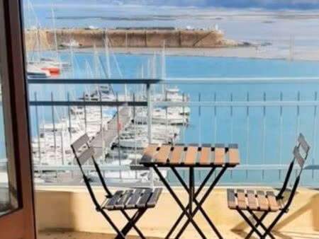 vente appartement perros guirec vue port et mer imprenable