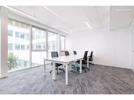 bureau en espace ouvert à louer pour 10 personnes à levallois-perret  20-22 rue marius auf