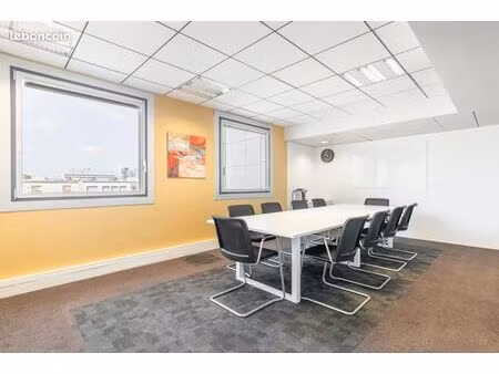 bureau en espace ouvert à louer pour 10 personnes à levallois-perret anatole france levall