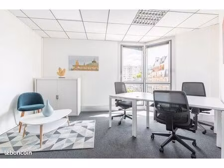 bureau privé à louer pour 2 personnes à levallois-perret anatole france levallois-perret