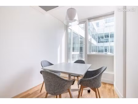 bureau privé à louer pour 4 personnes à levallois-perret  20-22 rue marius aufan levallois