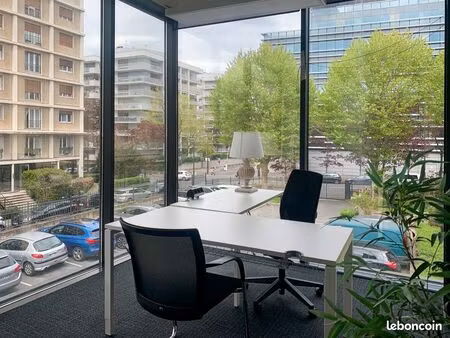 location d'espace de bureau au design magnifique pour 2 personnes à boulogne-billancourt  