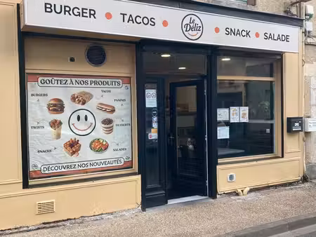 fast-food clé en main – rentable – fort potentiel de développement