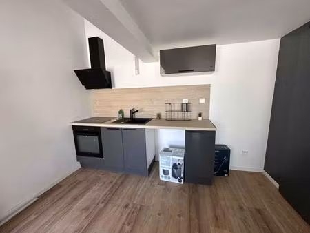 appartement - rdc - 24 15 m2 - 2 pièces - meublé