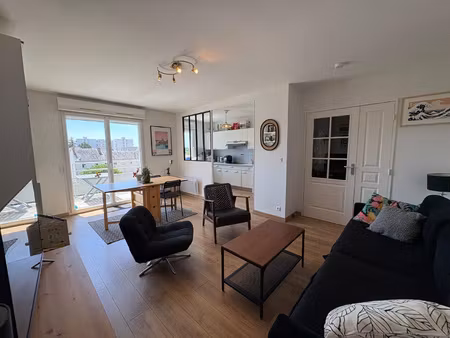 appartement t3 avec terrasse la riche / bretonneau / bota