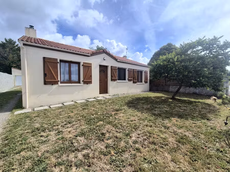 bouguenais les couets - maison plain pied 2 chambres + bureau - 72 m² habitables - 1600 m²