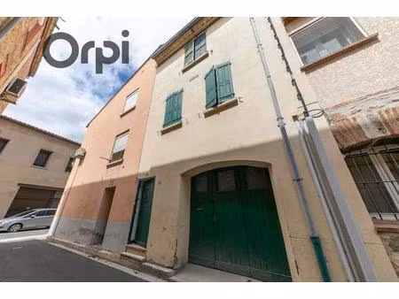 maison de village avec garage et cour