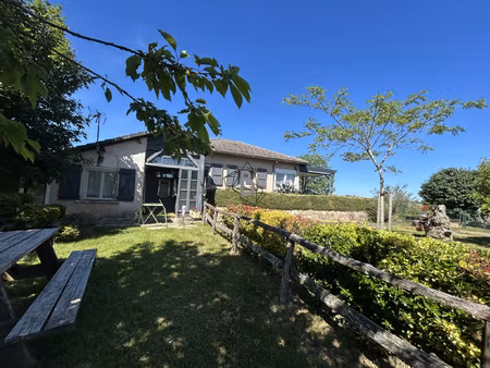 maison plain pied t4 95 m2 + appartement de 34 m2 - terrain