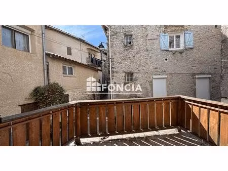 la javie  maison de village à rénover avec terrasse
