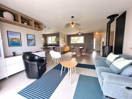 maison contemporaine à vendre à clohars carnoët - 4 chambres  jardin  garage double