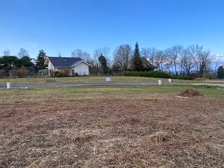 terrain sur corzent (anthy sur leman) 450 m2