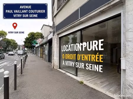 local 25 m² vitry sur seine