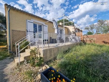 ? maison de plain-pied 4 pièces avec jardin – les angles (30133)