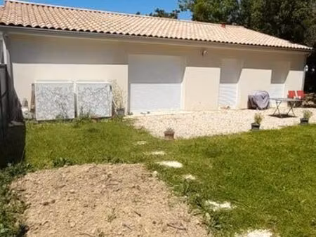 maison neuve avec jardin