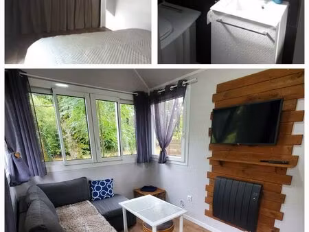 tiny-house avec jardin privatif