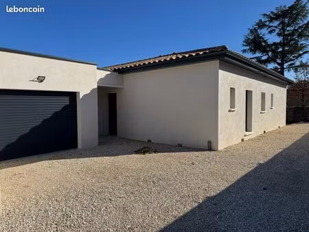 villa neuve t4 101m2 + garage 29m2 - terrain 627m2
