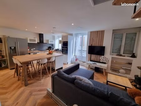 a vendre maison 80m² rénovée - garage